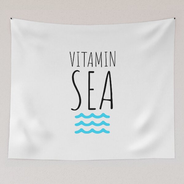 Item preview, VITAMIN SEA - SEA LOVER - SEA - SUMMER LIFE designed and sold by Tropical Blood.