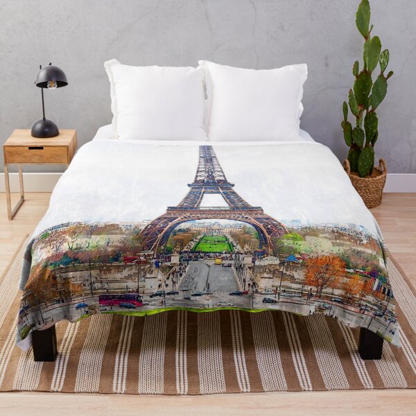 Item preview, Eiffel Tower Water Pond. For Eiffel Tower & Paris Lovers. designed and sold by ColortrixArt.