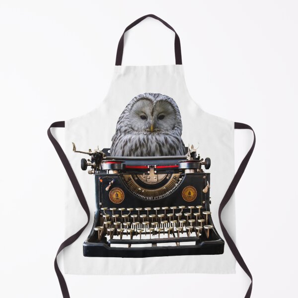 Item preview, Gray Owl Typewriter Author Journalist designed and sold by Move-Art.