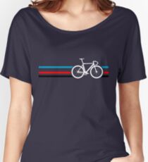 Bike Stripes Velodrome Women's Relaxed Fit T-Shirt