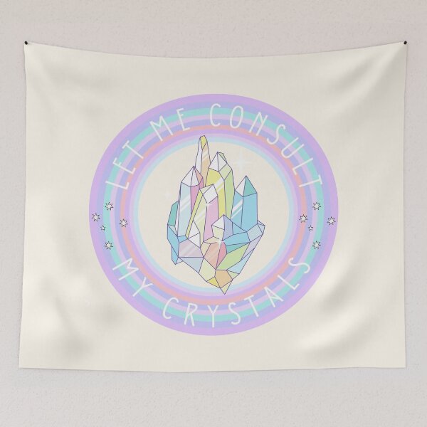 Item preview, Let me consult my crystals designed and sold by NewMoonShop.