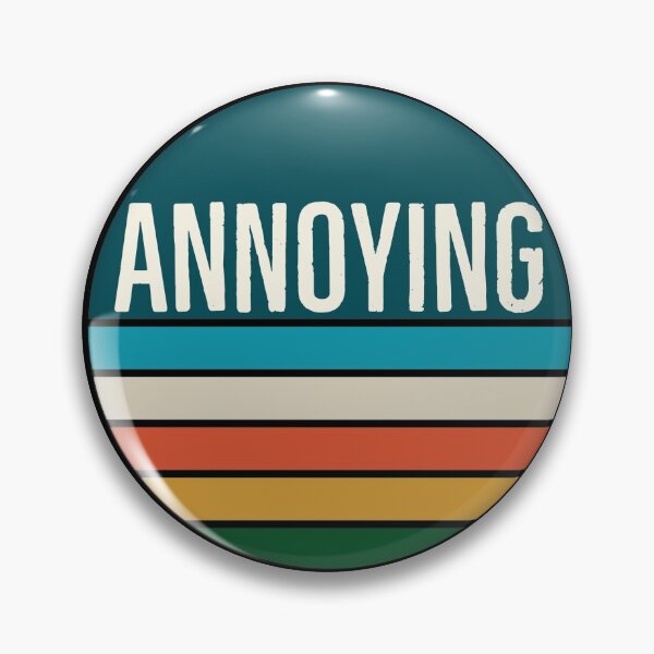 Item preview, Annoying on a Vintage Retro Striped Sunset designed and sold by Zurickdesigns.
