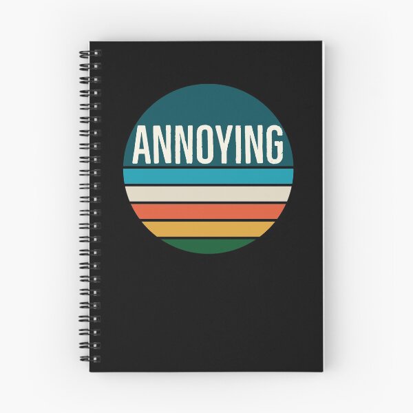Item preview, Annoying on a Vintage Retro Striped Sunset designed and sold by Zurickdesigns.