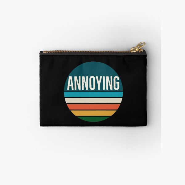 Item preview, Annoying on a Vintage Retro Striped Sunset designed and sold by Zurickdesigns.