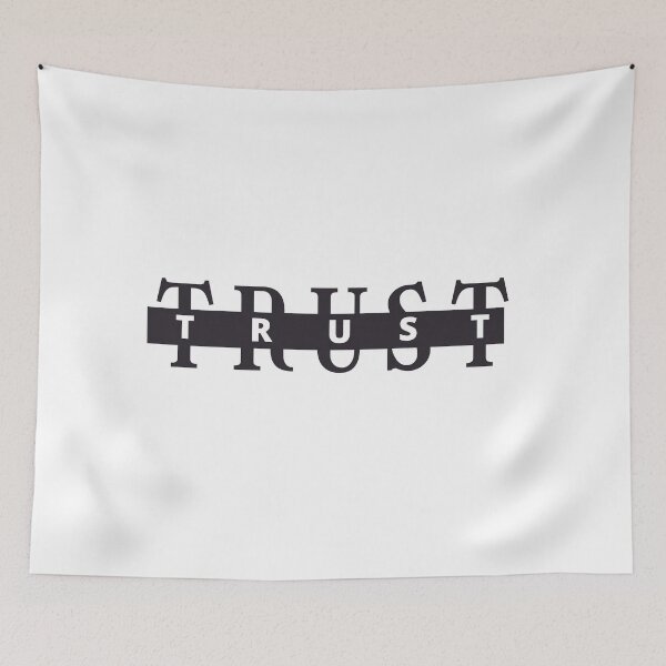 Item preview, Trust over trust designed and sold by InkTeeArt.