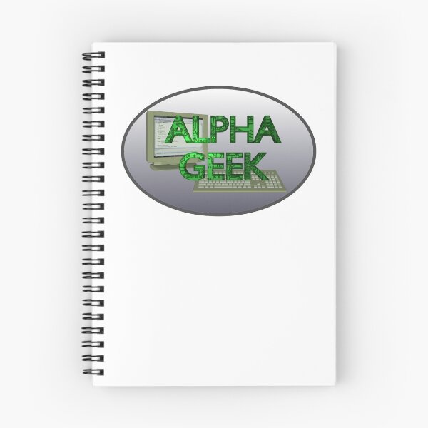 Item preview, Alpha Geek designed and sold by Packrat.
