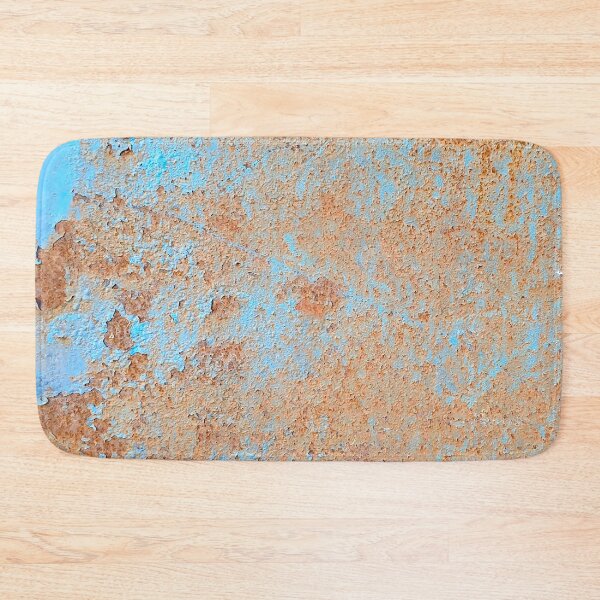 Item preview, Blue and Brown Rustic Metal Paint designed and sold by kayodeDesign.