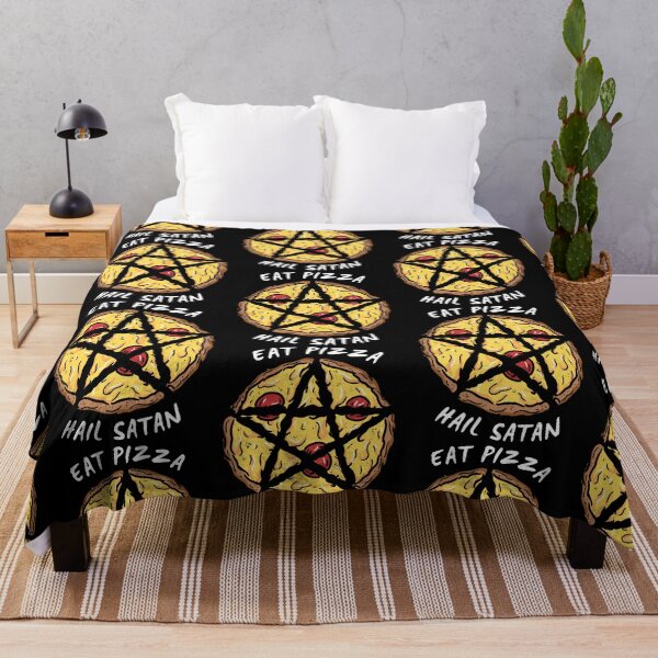 Item preview, Eat Pizza Hail Satan designed and sold by IntegrityDesign.