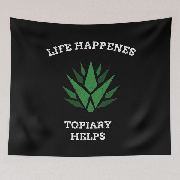 Item preview, Life Happens Topiary Helps designed and sold by joabaj.