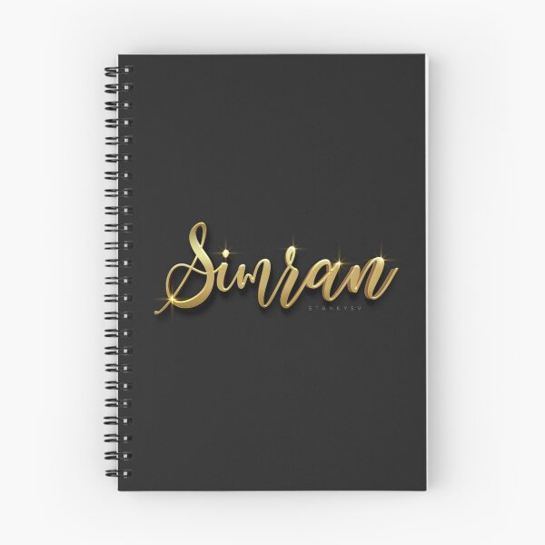 Item preview, Simran Gold Name designed and sold by goodynestus.