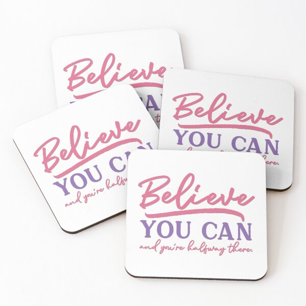 Item preview, Believe you can and you're halfway there designed and sold by squishyrainbow.