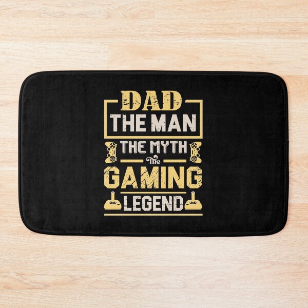 Item preview, Dad The Man The Myth The Gaming Legend  designed and sold by Tatt-Hooligans.