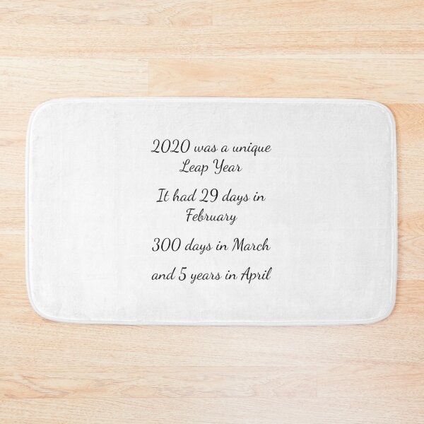 Item preview, 2020 was a unique Leap Year designed and sold by emzimerch1.