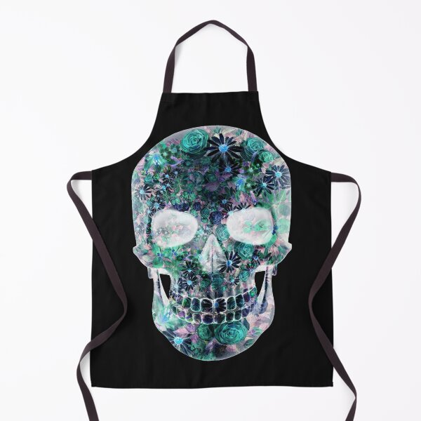 Item preview, Floral Psychedelic Colored Abstract  Skull designed and sold by BritzShop.