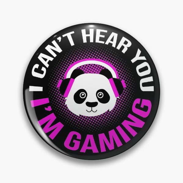 Item preview, I Can't Hear You I'm Gaming Panda designed and sold by Siiiiichfried.