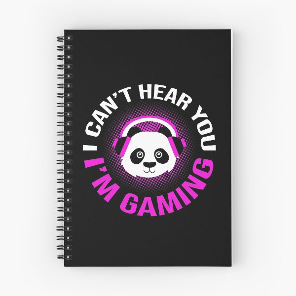 Item preview, I Can't Hear You I'm Gaming Panda designed and sold by Siiiiichfried.