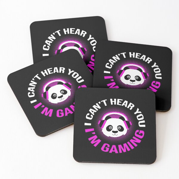 Item preview, I Can't Hear You I'm Gaming Panda designed and sold by Siiiiichfried.