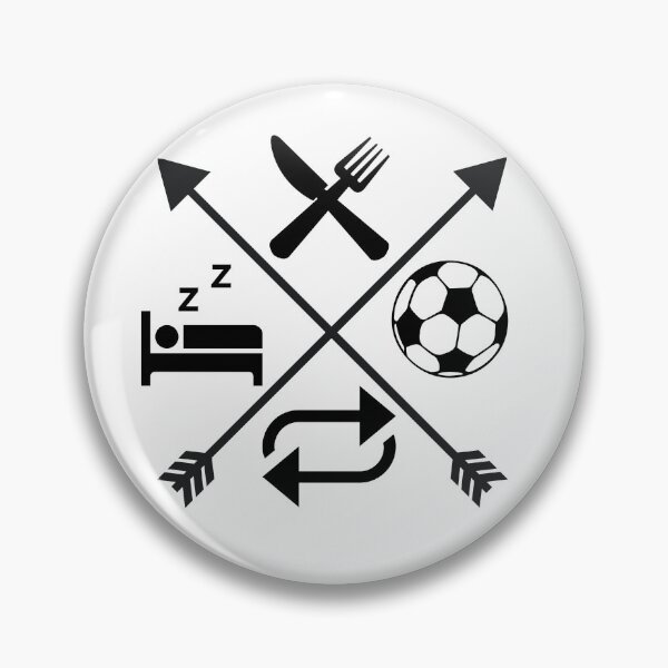 Artikelvorschau, Eat Sleep Soccer Repeat entworfen und verkauft von MoohAs.