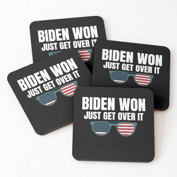 Item preview, BIDEN WON JUST GET OVER IT designed and sold by MyTrendStore.