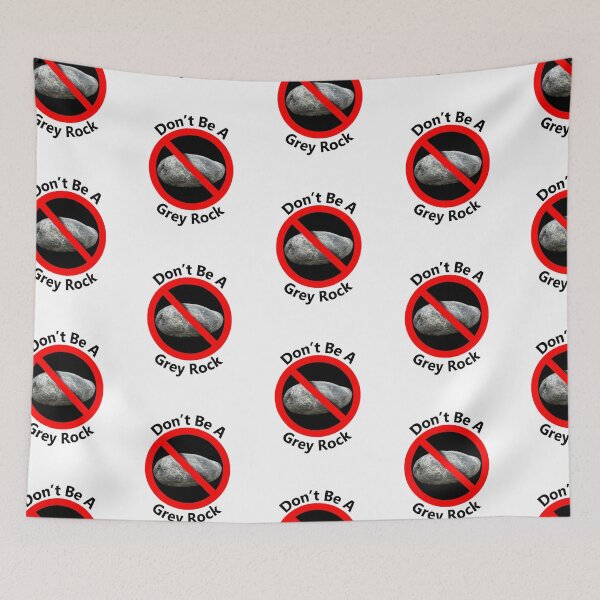 Item preview, Don't Go Grey Rock - Don't go Incognito designed and sold by notstuff.