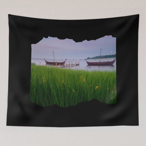Item preview, Viking Ships at Rest - Peaceful Nature Scenes  designed and sold by Orkneyology.