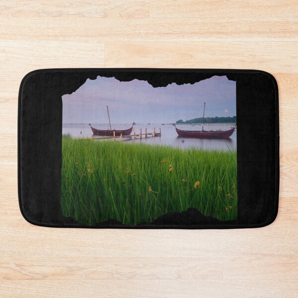 Item preview, Viking Ships at Rest - Peaceful Nature Scenes  designed and sold by Orkneyology.