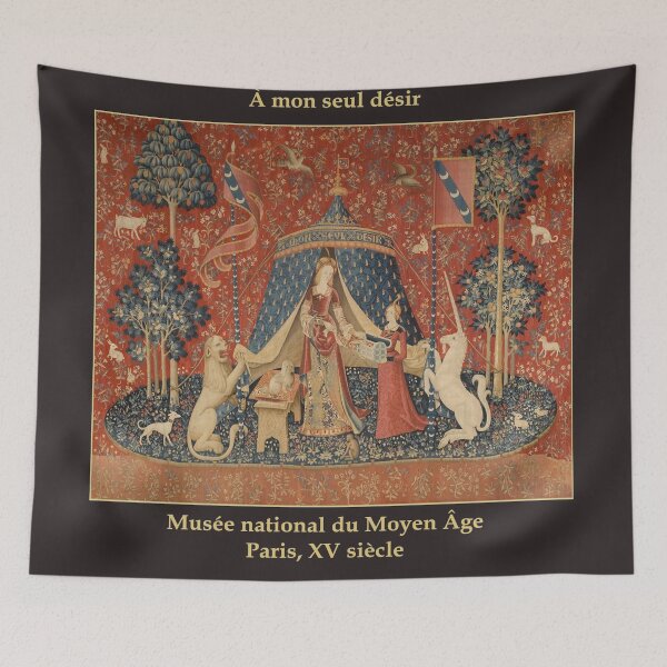 Item preview, Lady and the Unicorn - Fine Art - Medieval Aesthetics designed and sold by Asher-and-Asher.