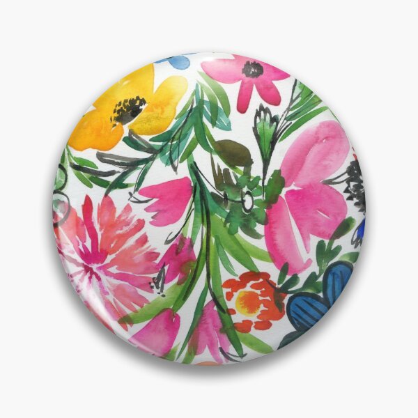 Item preview, colorful floral pattern designed and sold by kosarandrea.
