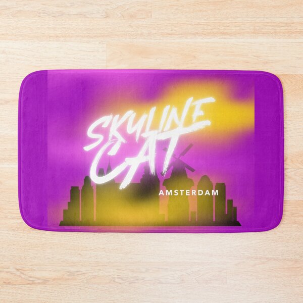 Item preview, AMSTERDAM SKYLINE CAT designed and sold by Graykat.