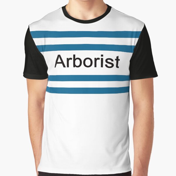 Arborist Tradesman Facemask and Other Products Graphic T-Shirt