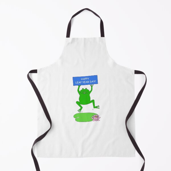 Item preview, Happy Leap Year Day Cartoon Frog designed and sold by KateTaylor.