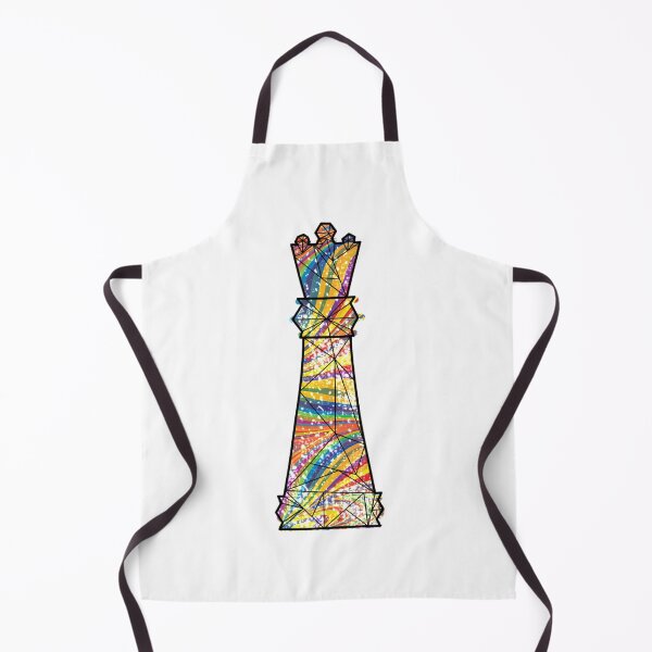 Item preview, Colorful Chess Queen Piece Classic Retro designed and sold by gillys.