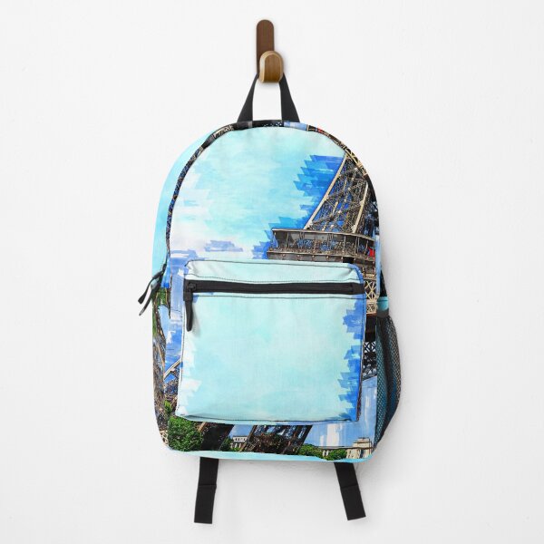Item preview, Eiffel Tower Paris Beautiful Day. For Eiffel Tower & Paris Lovers. designed and sold by ColortrixArt.