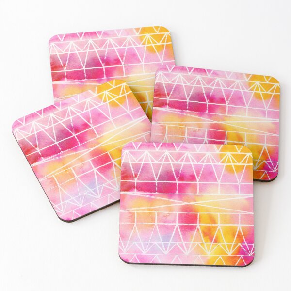 Item preview, pink aztec pattern designed and sold by kosarandrea.