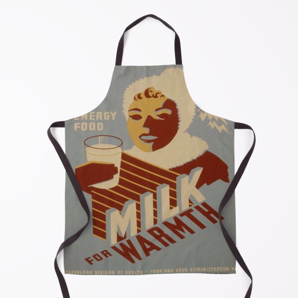 Item preview, Milk for Warmth - Vintage Advertisement Poster designed and sold by Slydell1.