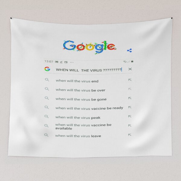 Item preview, Google Search - When will the Virus ??? designed and sold by Flirt-Teez.