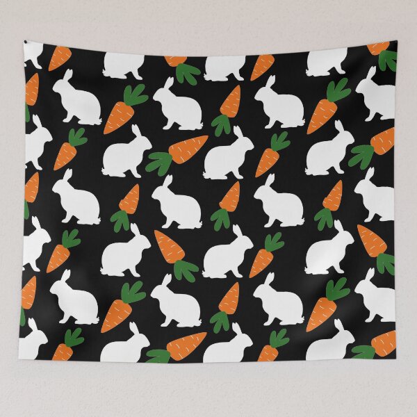 Item preview, Rabbit And Carrot Pattern designed and sold by virilamissa.