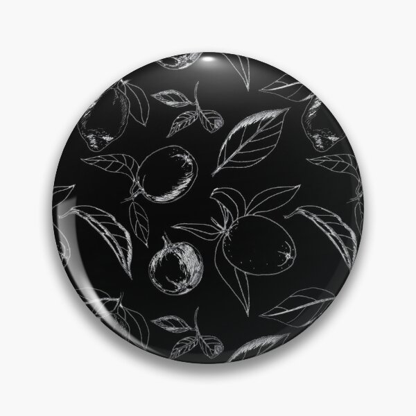 Item preview, Oranges on black - chalk drawing effect designed and sold by Flowersforbear.