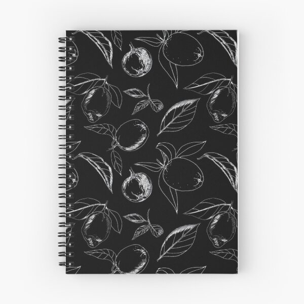 Item preview, Oranges on black - chalk drawing effect designed and sold by Flowersforbear.