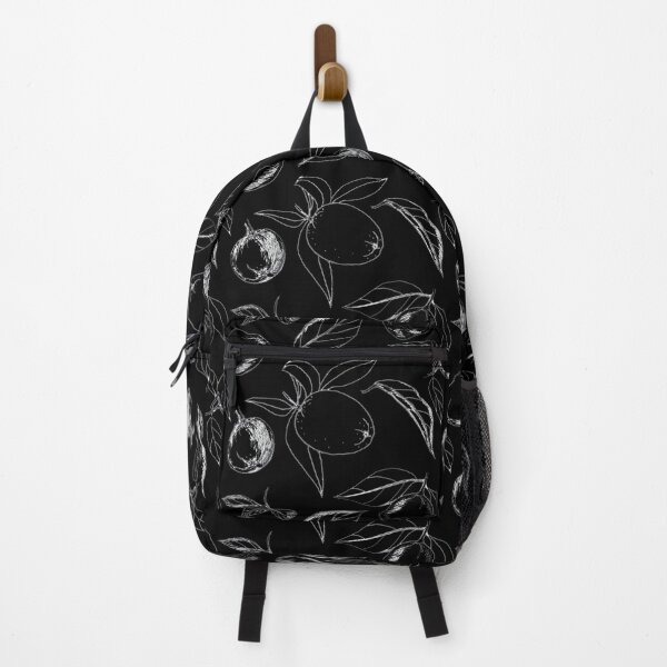 Item preview, Oranges on black - chalk drawing effect designed and sold by Flowersforbear.