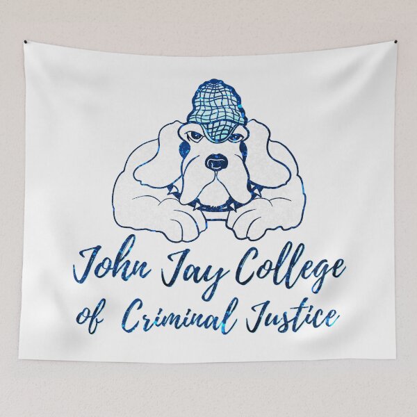 Item preview, Glitter John Jay College of Criminal Justice (1) designed and sold by ConceptualClub.