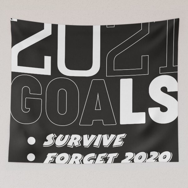 Item preview, 2021 goals survive forget 2020 Funny Gift Idea For Mom Dad And Friends designed and sold by Tshirtprintingg.