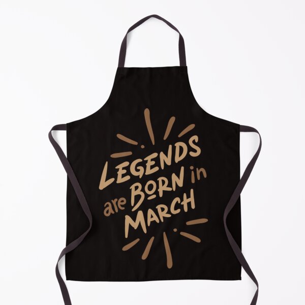 Item preview, Legends are Born in March designed and sold by CR-SHOP.