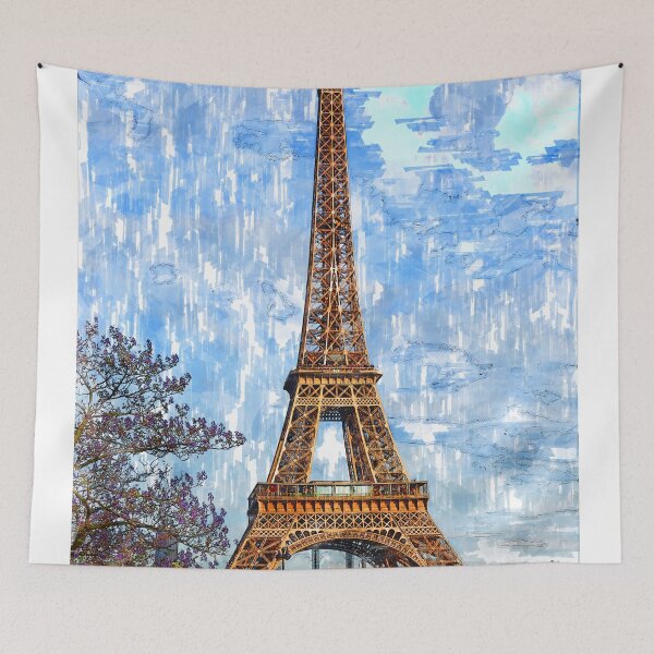 Item preview, Eiffel Tower Paris France. For Eiffel Tower & Paris Lovers. designed and sold by ColortrixArt.