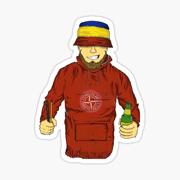 île de pierre - hooligans Sticker