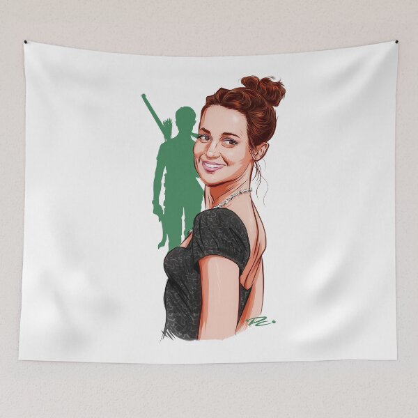 Item preview, Alicia Vikander - An illustration by Paul Cemmick designed and sold by TIGERDAVER.