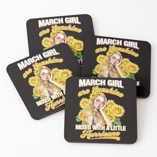 Item preview, March Girl Sunshine Mixed Hurricane Shirt Cancer Leo Birthday designed and sold by CR-SHOP.