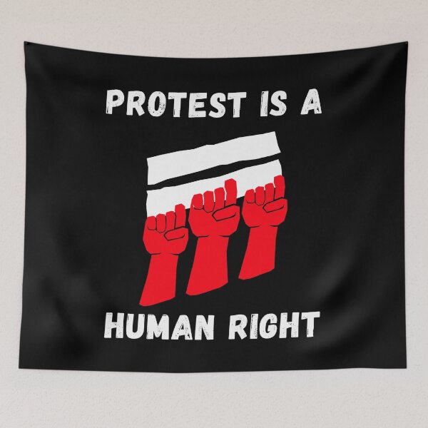 Item preview, Protest Is A Human Right! designed and sold by IntegrityDesign.