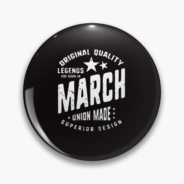 Item preview, Legends Are Born In March designed and sold by CR-SHOP.