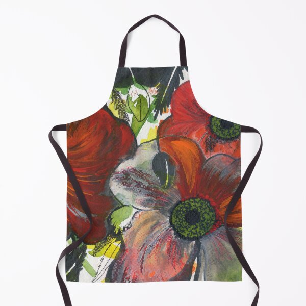 Item preview, hoge red flowers designed and sold by kosarandrea.